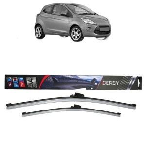Set stergatoare auto FORD KA (RU8) din 2008-2016, Derby, din cauciuc siliconat rezistent