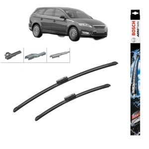 Set stergatoare auto FORD MONDEO IV Turnier (BA7) din 2007-2015, Bosch Aerotwin Multi, din cauciuc siliconat rezistent