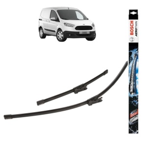 Set stergatoare auto FORD TRANSIT COURIER B460 Box Body/MPV din 2014-2023, Bosch Aerotwin, din cauciuc siliconat rezistent