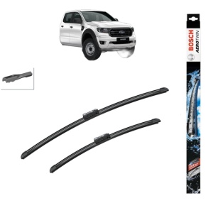 Set stergatoare auto FORD USA RANGER Crew Cab Pickup din 2022-2023, Bosch Aerotwin, din cauciuc siliconat rezistent