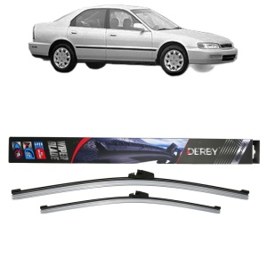 Set stergatoare auto HONDA ACCORD V Coupe (CD) din 1993-1998, Derby, din cauciuc siliconat rezistent