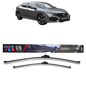 Set stergatoare auto HONDA CIVIC X Saloon (FC_) din 2015-2022, Derby, din cauciuc siliconat rezistent
