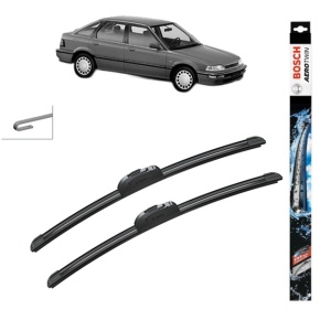 Set stergatoare auto HONDA CONCERTO (HW, MA) din 1989-1995, Bosch Aerotwin Retrofit, din cauciuc siliconat rezistent