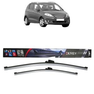 Set stergatoare auto HONDA FR-V (BE) din 2004-2009, Derby, din cauciuc siliconat rezistent