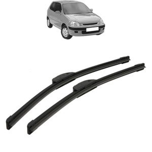 Set stergatoare auto HONDA LOGO (GA) din 1999-2002, Bosch Aerotwin Retrofit, din cauciuc siliconat rezistent - Img 6