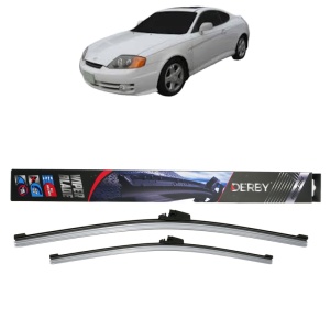 Set stergatoare auto HYUNDAI COUPE II (GK) din 2001-2009, Derby, din cauciuc siliconat rezistent