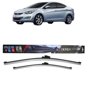 Set stergatoare auto HYUNDAI ELANTRA V Saloon (MD, UD) din 2010-2016, Derby, din cauciuc siliconat rezistent