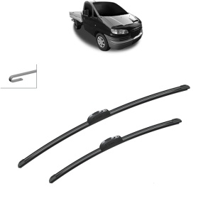 Set stergatoare auto HYUNDAI H-1 Platform/Chassis din 2000-2006, Bosch Aerotwin Retrofit, din cauciuc siliconat rezistent - Img 7