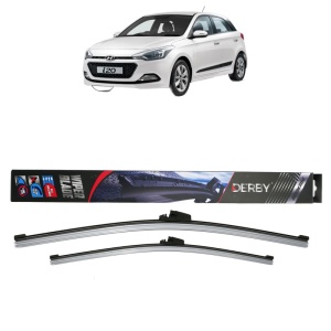 Set stergatoare auto HYUNDAI i20 II Coupe (GB) din 2015-2021, Derby, din cauciuc siliconat rezistent