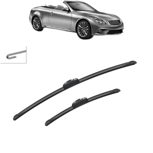 Set stergatoare auto INFINITI G Convertible din 2010, Bosch Aerotwin Retrofit, din cauciuc siliconat rezistent - Img 8