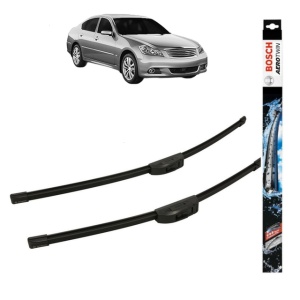 Set stergatoare auto INFINITI M45 din 2005, Bosch Aerotwin Retrofit, din cauciuc siliconat rezistent