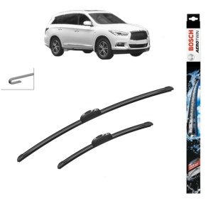 Set stergatoare auto INFINITI QX60 din 2012-2013, Bosch Aerotwin Retrofit, din cauciuc siliconat rezistent