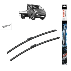 Set stergatoare auto IVECO DAILY VI Platform/Chassis din 2014-2022, Bosch Aerotwin, din cauciuc siliconat rezistent