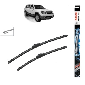 Set stergatoare auto KIA BORREGO (HM) din 2007-2008, Bosch Aerotwin Retrofit, din cauciuc siliconat rezistent