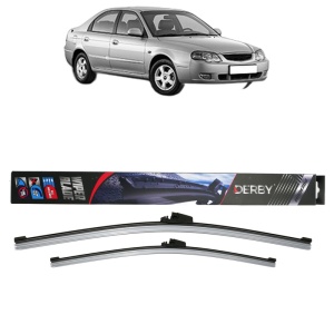 Set stergatoare auto KIA SHUMA II Saloon (FB) din 2001-2004, Derby, din cauciuc siliconat rezistent