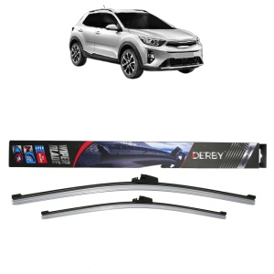 Set stergatoare auto KIA STONIC Hatchback Van (YB) din 2018, Derby, din cauciuc siliconat rezistent