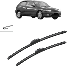 Set stergatoare auto MAZDA 323 P V (BA) din 1996-1998, Bosch Aerotwin Retrofit, din cauciuc siliconat rezistent - Img 7