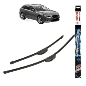 Set stergatoare auto MAZDA 6 Estate (GJ, GL) din 2012-2020, Bosch Aerotwin, din cauciuc siliconat rezistent