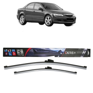 Set stergatoare auto MAZDA 6 Saloon (GG) din 2002-2007, Derby, din cauciuc siliconat rezistent