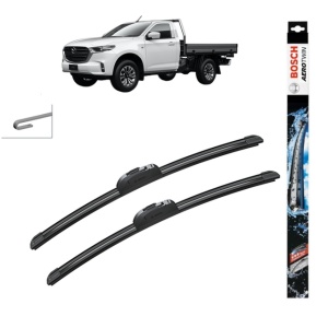 Set stergatoare auto MAZDA BT-50 Platform/Chassis (CD, UN) din 2006, Bosch Aerotwin Retrofit, din cauciuc siliconat rezistent