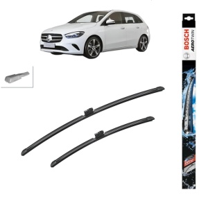 Set stergatoare auto MERCEDES-BENZ B-CLASS Sports Tourer (W247) din 2018-2022, Bosch Aerotwin, din cauciuc siliconat rezistent