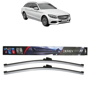 Set stergatoare auto MERCEDES-BENZ C-CLASS T-Model (S205) din 2014-2021, Derby, din cauciuc siliconat rezistent