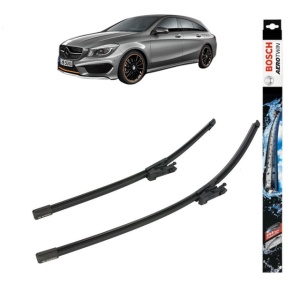 Set stergatoare auto MERCEDES-BENZ CLA Shooting Brake (X117) din 2015-2019, Bosch Aerotwin, din cauciuc siliconat rezistent