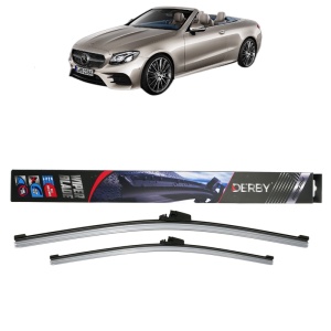 Set stergatoare auto MERCEDES-BENZ E-CLASS Convertible (A238) din 2017-2021, Derby, din cauciuc siliconat rezistent - Img 1