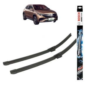 Set stergatoare auto MERCEDES-BENZ EQA (H243) din 2021-2022, Bosch Aerotwin, din cauciuc siliconat rezistent