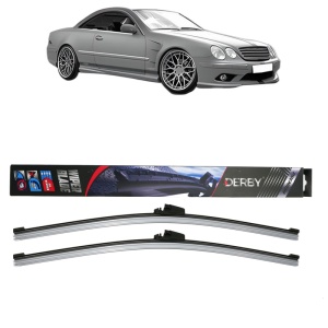 Set stergatoare auto MERCEDES-BENZ S-CLASS Coupe (C215) din 1999-2006, Derby, din cauciuc siliconat rezistent