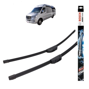 Set stergatoare auto MERCEDES-BENZ SPRINTER CLASSIC 4,6-t Van (B909) din 2017, Bosch Aerotwin Retrofit, din cauciuc siliconat rezistent