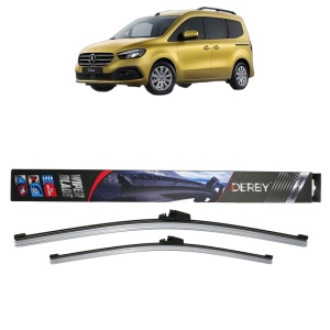 Set stergatoare auto MERCEDES-BENZ T-CLASS MPV (W420) din 2022, Derby, din cauciuc siliconat rezistent - Img 1
