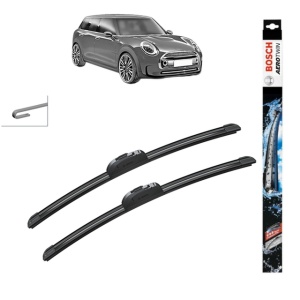 Set stergatoare auto MINI MINI CLUBMAN (R55) din 2007-2014, Bosch Aerotwin Retrofit, din cauciuc siliconat rezistent