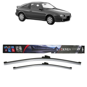 Set stergatoare auto NISSAN 100NX (B13) din 1990-1994, Derby, din cauciuc siliconat rezistent - Img 1