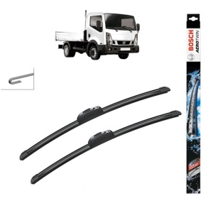 Set stergatoare auto NISSAN CABSTAR (F24M, F24W) din 2006-2013, Bosch Aerotwin Retrofit, din cauciuc siliconat rezistent