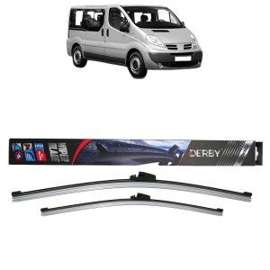 Set stergatoare auto NISSAN PRIMASTAR Bus (X83) din 2001-2008, Derby, din cauciuc siliconat rezistent - Img 1