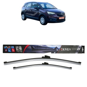 Set stergatoare auto OPEL CROSSLAND X Van din 2018-2019, Derby, din cauciuc siliconat rezistent