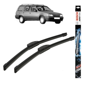 Set stergatoare auto OPEL KADETT E Estate (T85) din 1984-1991, Bosch Aerotwin Retrofit, din cauciuc siliconat rezistent