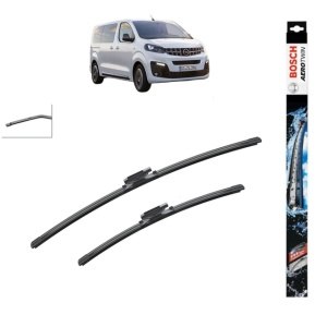 Set stergatoare auto OPEL ZAFIRA LIFE Bus (K0) din 2019-2025, Bosch Aerotwin, din cauciuc siliconat rezistent