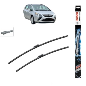 Set stergatoare auto OPEL ZAFIRA TOURER C VAN (P12) din 2012-2014, Bosch Aerotwin, din cauciuc siliconat rezistent