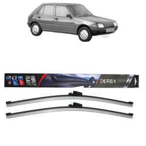 Set stergatoare auto PEUGEOT 205 II (20A/C) din 1987-1998, Derby, din cauciuc siliconat rezistent