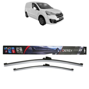 Set stergatoare auto PEUGEOT PARTNER ORIGIN MPV (G_) din 2008-2013, Derby, din cauciuc siliconat rezistent