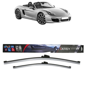 Set stergatoare auto PORSCHE BOXSTER (981) din 2012-2016, Derby, din cauciuc siliconat rezistent