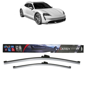 Set stergatoare auto PORSCHE TAYCAN Cross Turismo (Y1B) din 2020-2023, Derby, din cauciuc siliconat rezistent