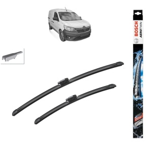 Set stergatoare auto RENAULT EXPRESS Box Body/MPV din 2021, Bosch Aerotwin, din cauciuc siliconat rezistent