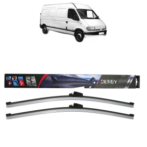 Set stergatoare auto RENAULT MASTER II Van (FD) din 1997-2010, Derby, din cauciuc siliconat rezistent