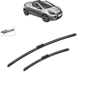 Set stergatoare auto RENAULT WIND (E4M_) din 2010-2013, Bosch Aerotwin, din cauciuc siliconat rezistent - Img 8