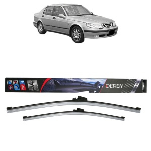 Set stergatoare auto SAAB 9-5 (YS3E) din 1997-2009, Derby, din cauciuc siliconat rezistent