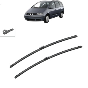 Set stergatoare auto SEAT ALHAMBRA VAN (7V8, 7V9) din 1996-2010, Bosch Aerotwin, din cauciuc siliconat rezistent - Img 8