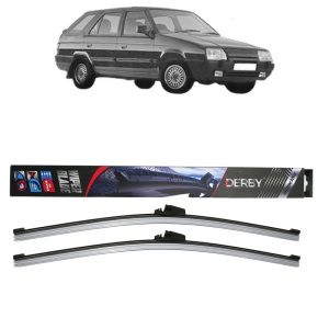 Set stergatoare auto SKODA FAVORIT Forman (785) din 1988-1995, Derby, din cauciuc siliconat rezistent